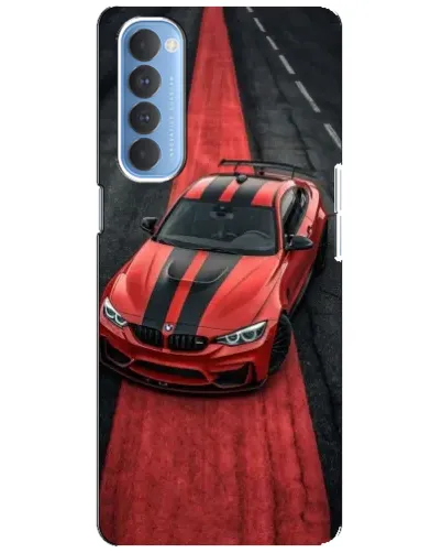 Чехол для OPPO Reno 4 Pro с картинкой «BMW на красной дорожке» Чехол для OPPO Reno 4 Pro с картинкой «BMW на красной дорожке»