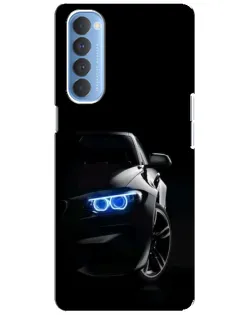 Чохол для OPPO Reno 4 Pro з картинкою «BMW — нічний погляд» Чохол для OPPO Reno 4 Pro з картинкою «BMW — нічний погляд»
