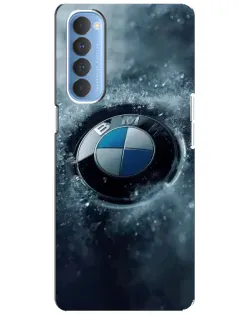 Чохол для OPPO Reno 4 Pro з картинкою «Логотип BMW — лід» Чохол для OPPO Reno 4 Pro з картинкою «Логотип BMW — лід»