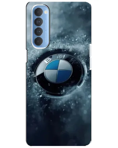 Чохол для OPPO Reno 4 Pro з картинкою «Логотип BMW — лід» Чохол для OPPO Reno 4 Pro з картинкою «Логотип BMW — лід»