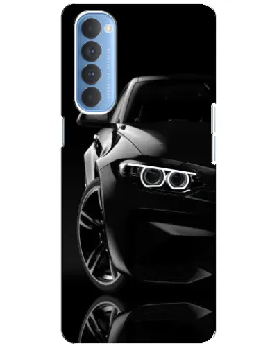 Чохол для OPPO Reno 4 Pro з картинкою «Чорна BMW — профіль» Чохол для OPPO Reno 4 Pro з картинкою «Чорна BMW — профіль»