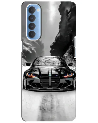 Чохол для OPPO Reno 4 Pro з картинкою «BMW — акварельний дрифт» Чохол для OPPO Reno 4 Pro з картинкою «BMW — акварельний дрифт»