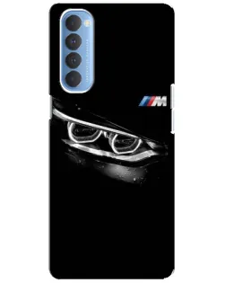 Чохол для OPPO Reno 4 Pro з картинкою «BMW — погляд тигра» Чохол для OPPO Reno 4 Pro з картинкою «BMW — погляд тигра»