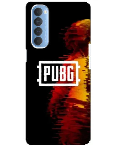 Чехол для OPPO Reno 4 Pro с картинкой «Яркий логотип PUBG» Чехол для OPPO Reno 4 Pro с картинкой «Яркий логотип PUBG»
