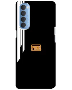 Чехол для OPPO Reno 4 Pro с картинкой «PUBG — вертикальные линии» Чехол для OPPO Reno 4 Pro с картинкой «PUBG — вертикальные линии»