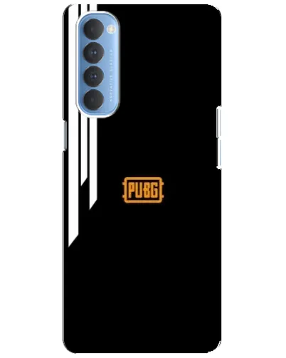 Чехол для OPPO Reno 4 Pro с картинкой «PUBG — вертикальные линии» Чехол для OPPO Reno 4 Pro с картинкой «PUBG — вертикальные линии»