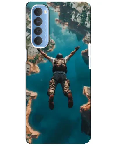Чехол для OPPO Reno 4 Pro с картинкой «PUBG — свободное падение» Чехол для OPPO Reno 4 Pro с картинкой «PUBG — свободное падение»