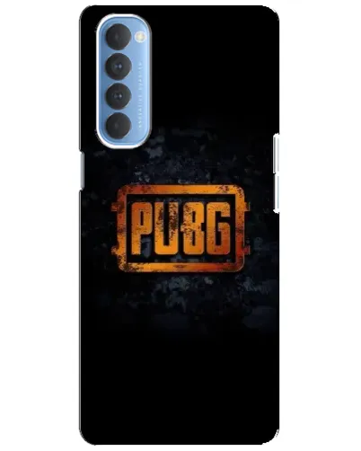 Чехол для OPPO Reno 4 Pro с картинкой «PUBG — золотой логотип» Чехол для OPPO Reno 4 Pro с картинкой «PUBG — золотой логотип»