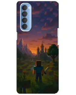 Чохол для OPPO Reno 4 Pro з картинкою «Стів біля вежі»