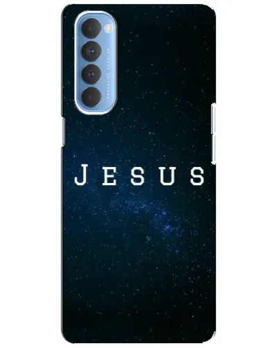 Чехол для OPPO Reno 4 Pro с картинкой «Звездное небо Jesus»