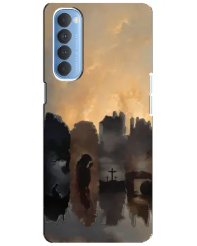 Чехол для OPPO Reno 4 Pro с картинкой «Дорога к вере»
