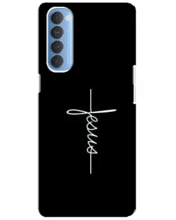 Чехол для OPPO Reno 4 Pro с картинкой «Тонкая линия веры»