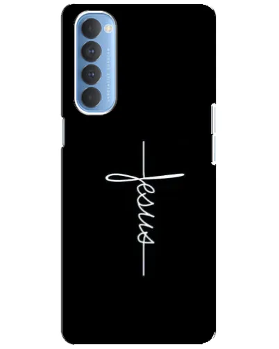 Чехол для OPPO Reno 4 Pro с картинкой «Тонкая линия веры»