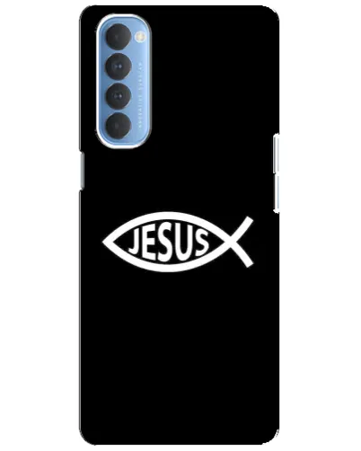 Чехол для OPPO Reno 4 Pro с картинкой «Классический Jesus»