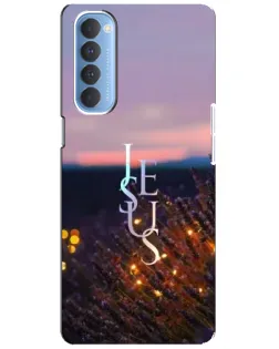 Чохол для OPPO Reno 4 Pro з картинкою «Світло Боже уночі»