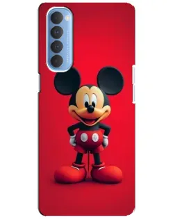Чехол для OPPO Reno 4 Pro с картинкой «Mickey в полный рост»