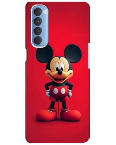 Чехол для OPPO Reno 4 Pro с картинкой «Mickey в полный рост»