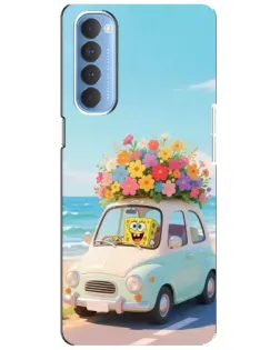 Чехол для OPPO Reno 4 Pro с картинкой «Автомобильное путешествие»