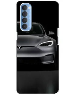 Чохол для OPPO Reno 4 Pro з картинкою «Tesla Model S Look» Чохол для OPPO Reno 4 Pro з картинкою «Tesla Model S Look»