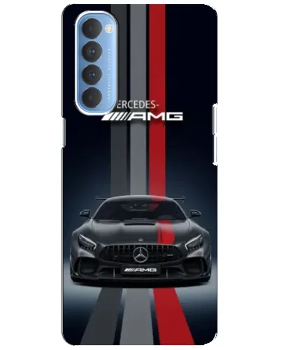 Чехол для OPPO Reno 4 Pro с картинкой «Mercedes — белый карбон» Чехол для OPPO Reno 4 Pro с картинкой «Mercedes — белый карбон»