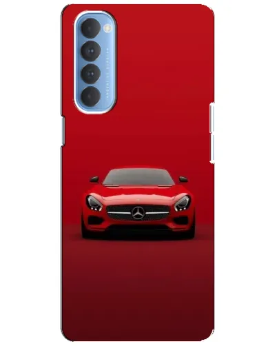 Чехол для OPPO Reno 4 Pro с картинкой «Красный Mercedes AMG» Чехол для OPPO Reno 4 Pro с картинкой «Красный Mercedes AMG»