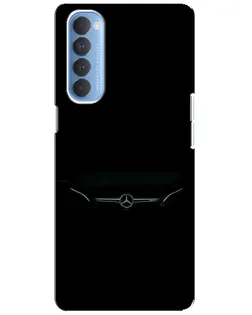 Чехол для OPPO Reno 4 Pro с картинкой «Mercedes Stealth Look»