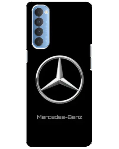 Чехол для OPPO Reno 4 Pro с картинкой «Mercedes Silver Logo» Чехол для OPPO Reno 4 Pro с картинкой «Mercedes Silver Logo»