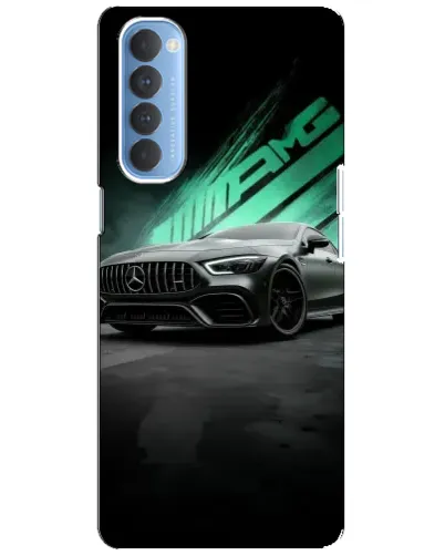 Чехол для OPPO Reno 4 Pro с картинкой «Темный Mercedes AMG» Чехол для OPPO Reno 4 Pro с картинкой «Темный Mercedes AMG»