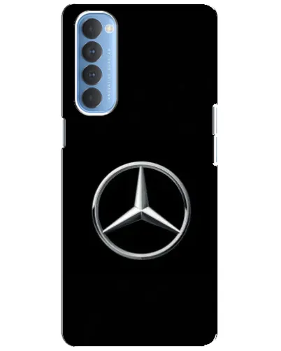 Чехол для OPPO Reno 4 Pro с картинкой «Mercedes классический лого» Чехол для OPPO Reno 4 Pro с картинкой «Mercedes классический лого»