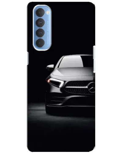 Чехол для OPPO Reno 4 Pro с картинкой «Свет фар Mercedes» Чехол для OPPO Reno 4 Pro с картинкой «Свет фар Mercedes»
