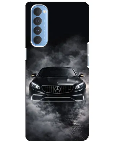 Чехол для OPPO Reno 4 Pro с картинкой «Mercedes в дыму» Чехол для OPPO Reno 4 Pro с картинкой «Mercedes в дыму»