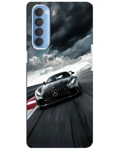 Чехол для OPPO Reno 4 Pro с картинкой «Гоночный Mercedes AMG» Чехол для OPPO Reno 4 Pro с картинкой «Гоночный Mercedes AMG»