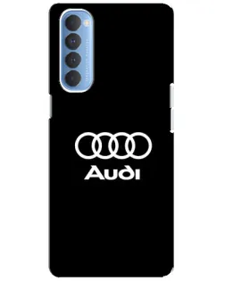 Чохол для OPPO Reno 4 Pro з картинкою «Класичне лого Audi»