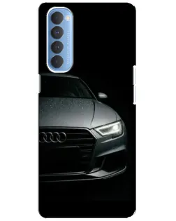 Чохол для OPPO Reno 4 Pro з картинкою «Audi — деталізація кузова»