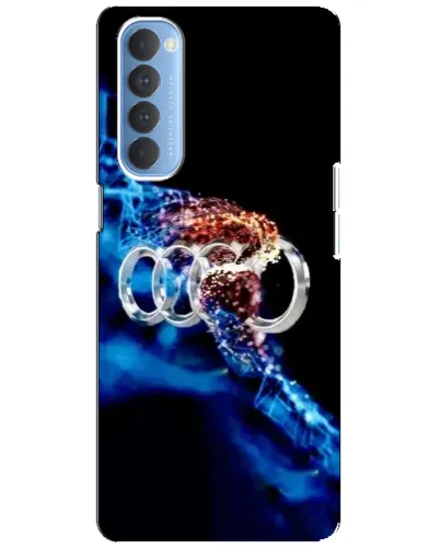 Чехол для OPPO Reno 4 Pro с картинкой «Энергия лого Audi»