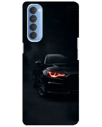Чехол для OPPO Reno 4 Pro с картинкой «Audi — хищный взгляд»