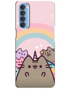 Чохол для OPPO Reno 4 Pro з картинкою «Єдиноріг Pusheen» Чохол для OPPO Reno 4 Pro з картинкою «Єдиноріг Pusheen»