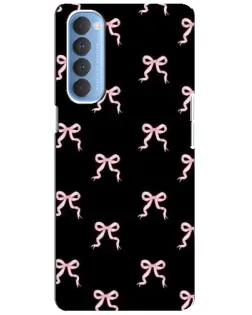 Чехол для OPPO Reno 4 Pro с картинкой «Бант-цветок»