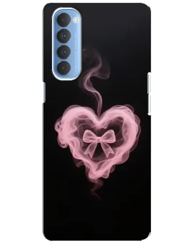 Чехол для OPPO Reno 4 Pro с картинкой «Дымчатое сердце»