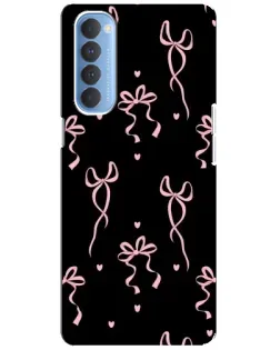 Чехол для OPPO Reno 4 Pro с картинкой «Тонкие ленты»