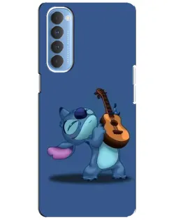 Чехол для OPPO Reno 4 Pro с картинкой «Стич с укулеле» Чехол для OPPO Reno 4 Pro с картинкой «Стич с укулеле»