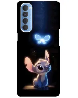 Чехол для OPPO Reno 4 Pro с картинкой «Сияющий Стич» Чехол для OPPO Reno 4 Pro с картинкой «Сияющий Стич»