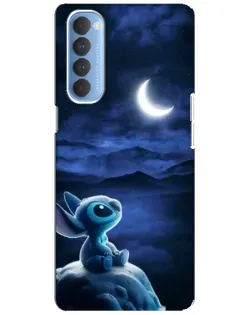 Чехол для OPPO Reno 4 Pro с картинкой «Лунная ночь Стича» Чехол для OPPO Reno 4 Pro с картинкой «Лунная ночь Стича»