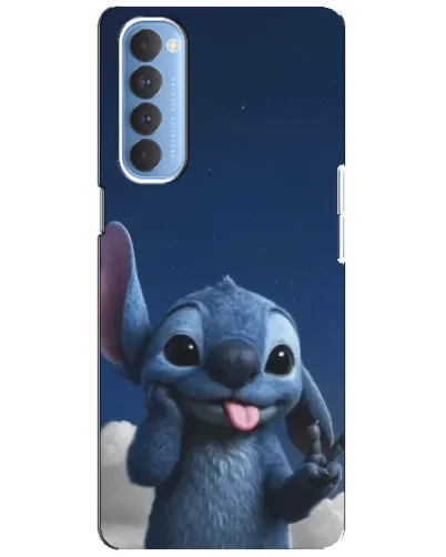 Чохол для OPPO Reno 4 Pro з картинкою «Стіч у хмарах»