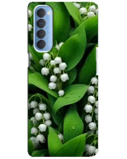 Чехол для OPPO Reno 4 Pro с картинкой «Ландыши в зелени» Чехол для OPPO Reno 4 Pro с картинкой «Ландыши в зелени»