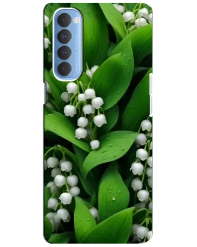 Чехол для OPPO Reno 4 Pro с картинкой «Ландыши в зелени» Чехол для OPPO Reno 4 Pro с картинкой «Ландыши в зелени»