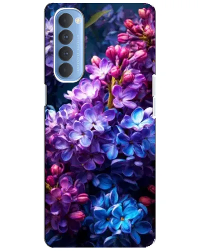 Чехол для OPPO Reno 4 Pro с картинкой «Сиреневый цвет» Чехол для OPPO Reno 4 Pro с картинкой «Сиреневый цвет»
