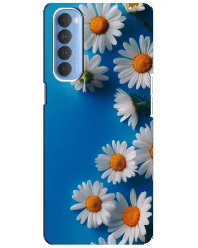 Чехол для OPPO Reno 4 Pro с картинкой «Белоснежные маргаритки» Чехол для OPPO Reno 4 Pro с картинкой «Белоснежные маргаритки»