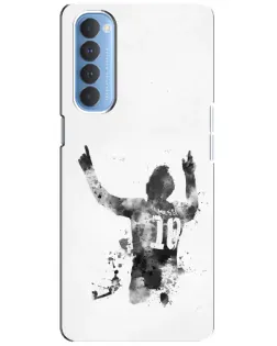 Чохол для OPPO Reno 4 Pro з картинкою «Чорно-білий силует Мессі» Чохол для OPPO Reno 4 Pro з картинкою «Чорно-білий силует Мессі»