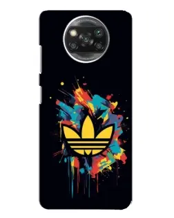 Чехол для OPPO Reno 4 с картинкой «Adidas Splash»